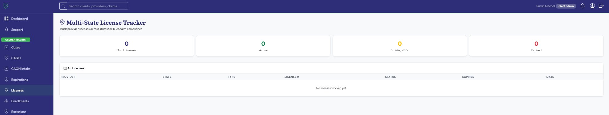 License Tracker